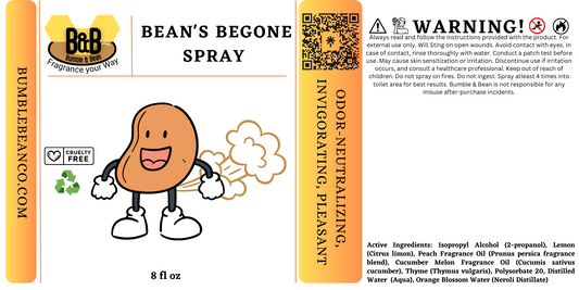 Banish Odors in Style with Bean's Begone Spray: A Refreshing Aromatic Solution
