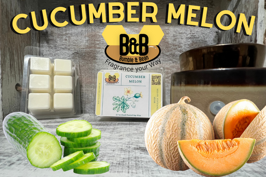 Relax and Unwind with Cucumber Melon Soy Wax Melts - Your Spa-Like Oasis