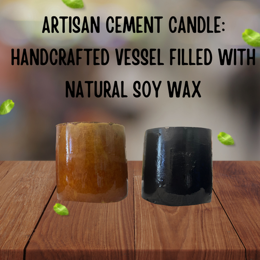 16 oz Soy Wax Candle in Artisan Vessel