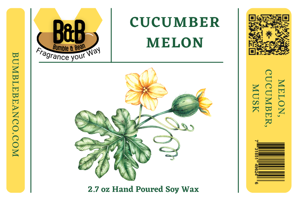 Cucumber Melon Soy Wax Melt