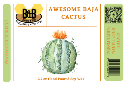 Awesome Baja Cactus Soy Wax Melt