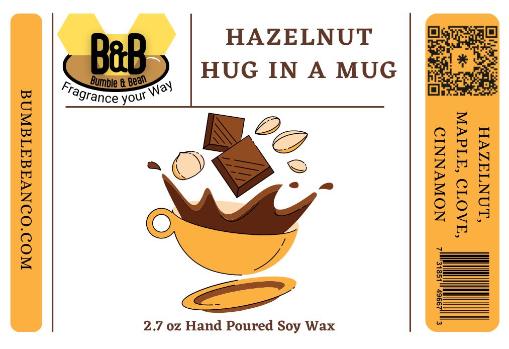 Hazelnut Hug in Mug Soy Wax Melt