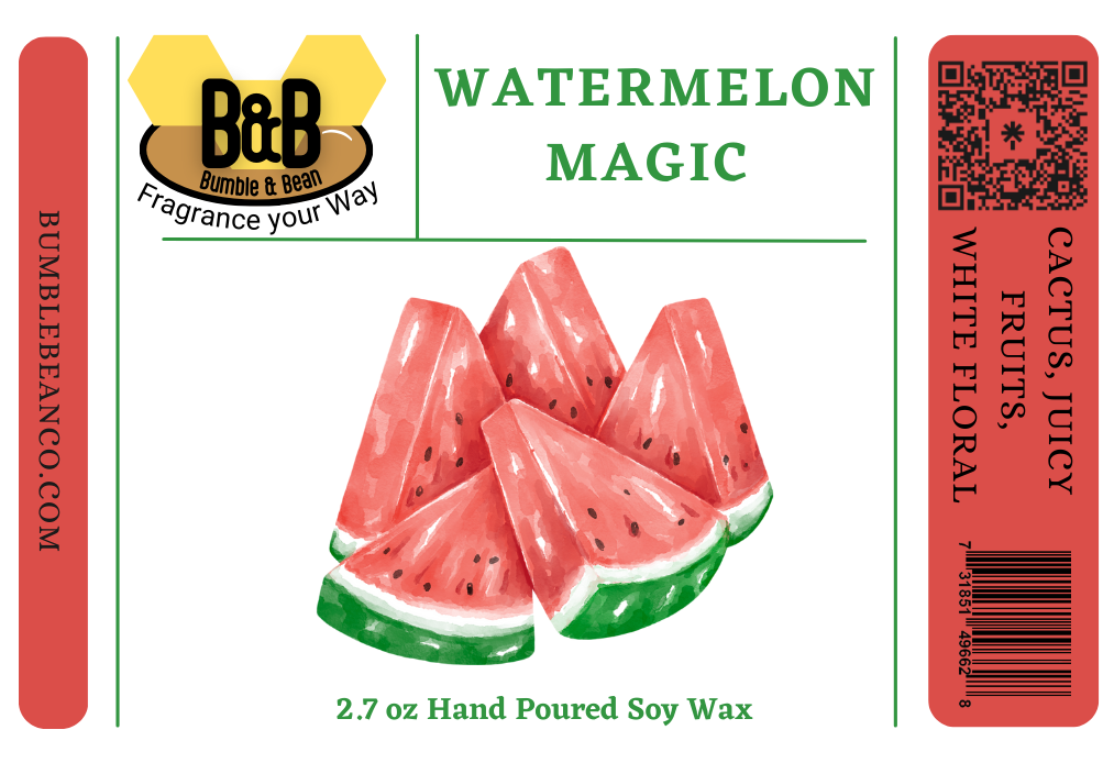 Watermelon Magic Soy Wax Melt