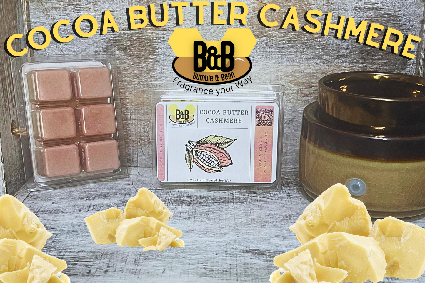 Cocoa Butter Cashmere Soy Wax Melt