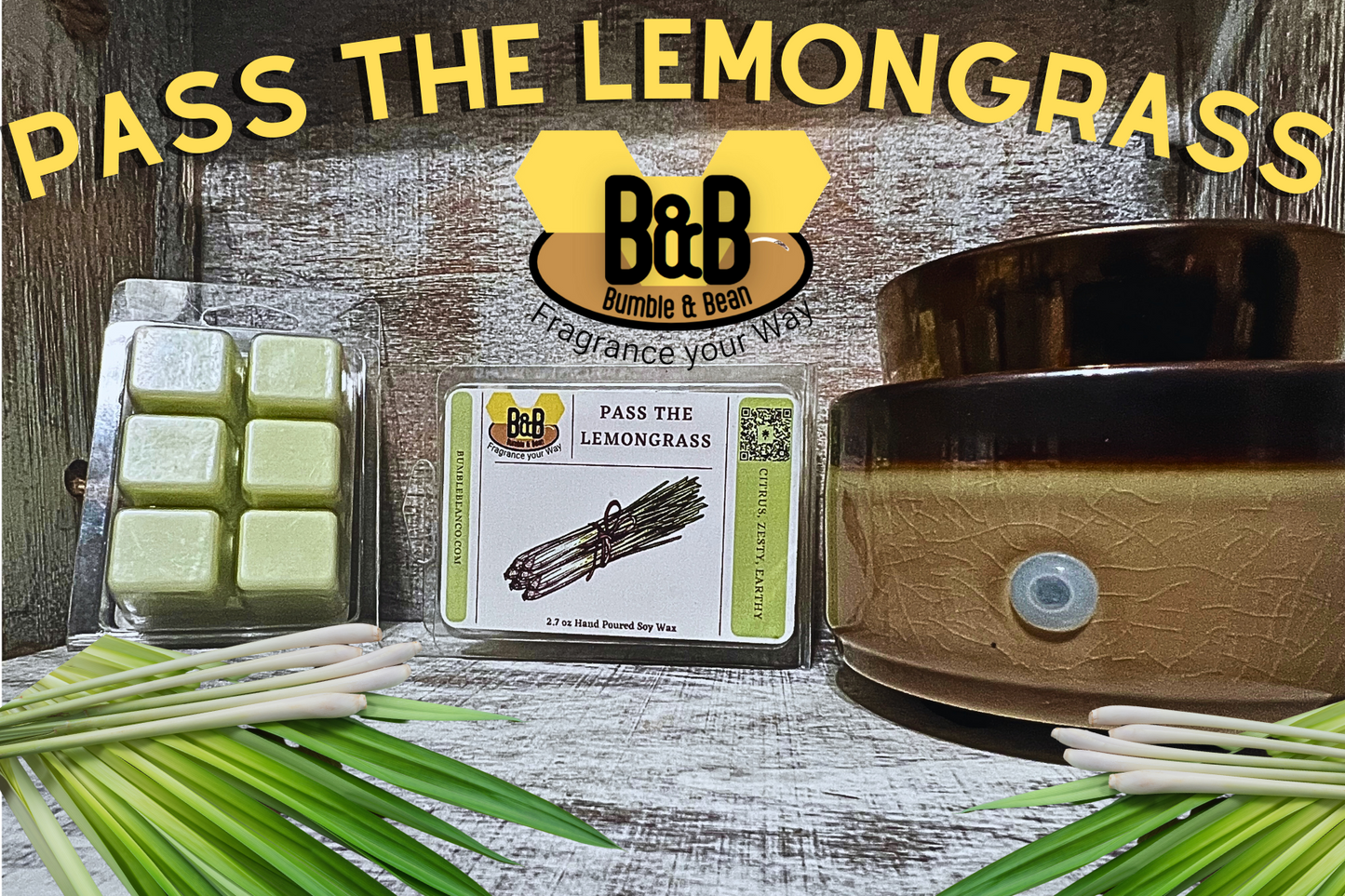 Pass the Lemongrass Soy Wax Melt