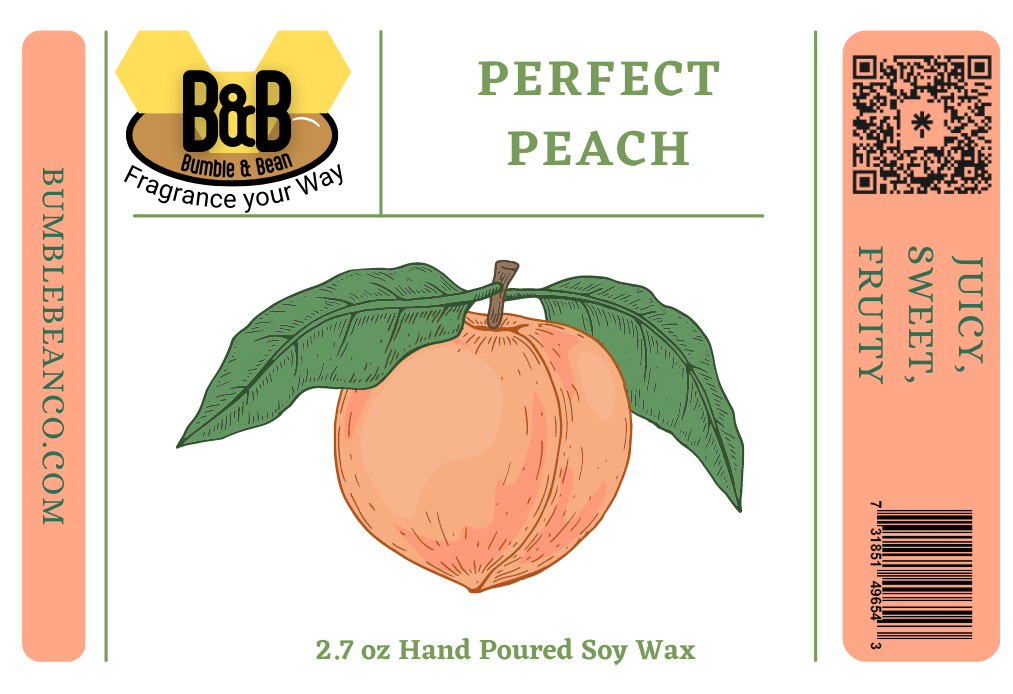 Perfect Peach Soy Wax Melt