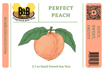 Perfect Peach Soy Wax Melt